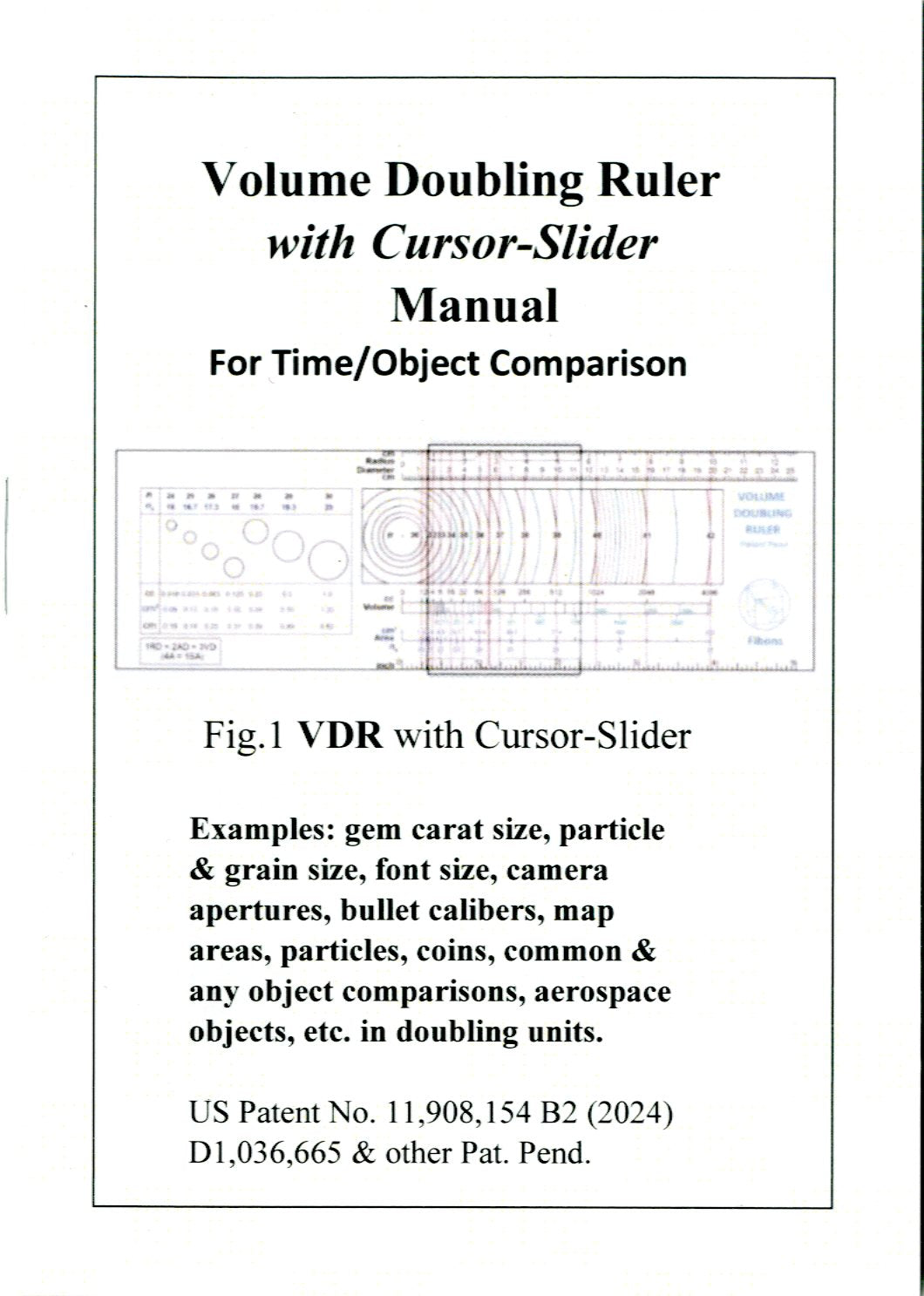 Volume Doubling Ruler